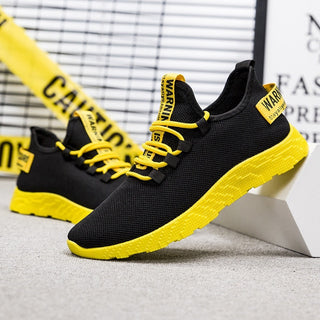 Herren Sneakers aus Mesh mit Schnürung | Leicht