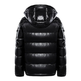 Herren-Pufferjacke mit Kapuze | Reißverschluss