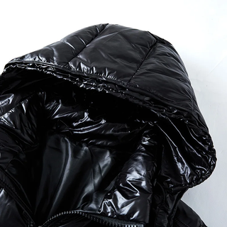 Herren-Pufferjacke mit Kapuze | Reißverschluss
