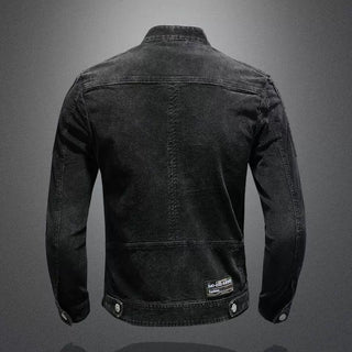 Herren Stehkragenjacke | Mit Reißverschluss