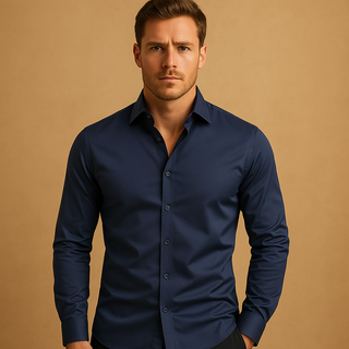 Herren Langarmshirt | Slim Fit