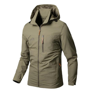 Herren Wasserdichte Windjacke | Mit Kapuze
