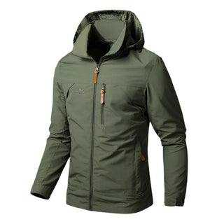 Herren Wasserdichte Windjacke | Mit Kapuze
