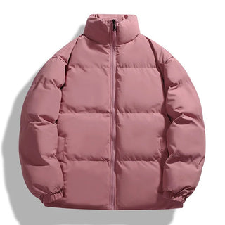 Herren-Winterjacke mit Kapuze | Steppjacke mit Reißverschluss