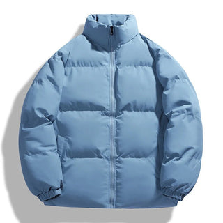 Herren-Winterjacke mit Kapuze | Steppjacke mit Reißverschluss
