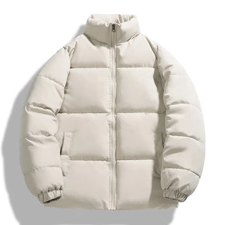 Herren-Winterjacke mit Kapuze | Steppjacke mit Reißverschluss