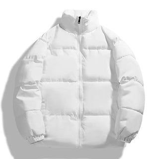 Herren-Winterjacke mit Kapuze | Steppjacke mit Reißverschluss