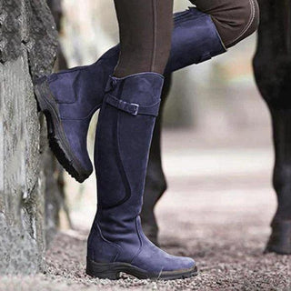 Damen Reitstiefel | Schnallenriemen